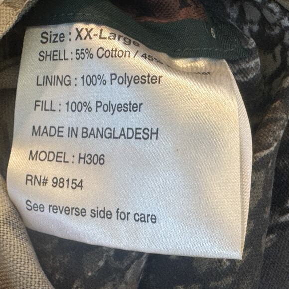 Mad Dog Hunting Vest Mens XXLarge Reversible Camo / Orange Real Tree Hardwoods - Picture 7 of 9